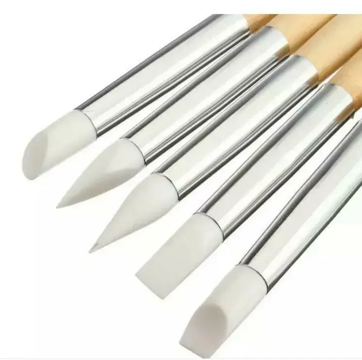 Set of 5PCS Watch Dial Cleaner Dirt Remover Tool Kit with Rubber Tips for Cleaning Watch Hands Movement T0892