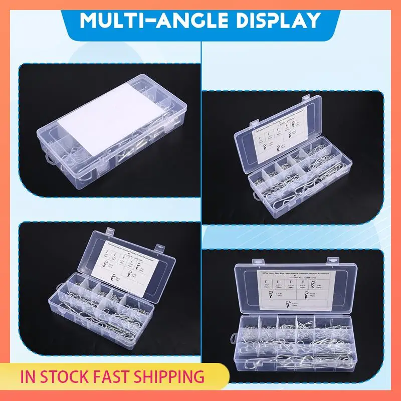 

AA05 R Type Spring Cotter Pin Spring R Type Cotter Pin R-Type Latch Bolt Cotter Pin Carbon Steel Lockpin R Shape Cotter Pin