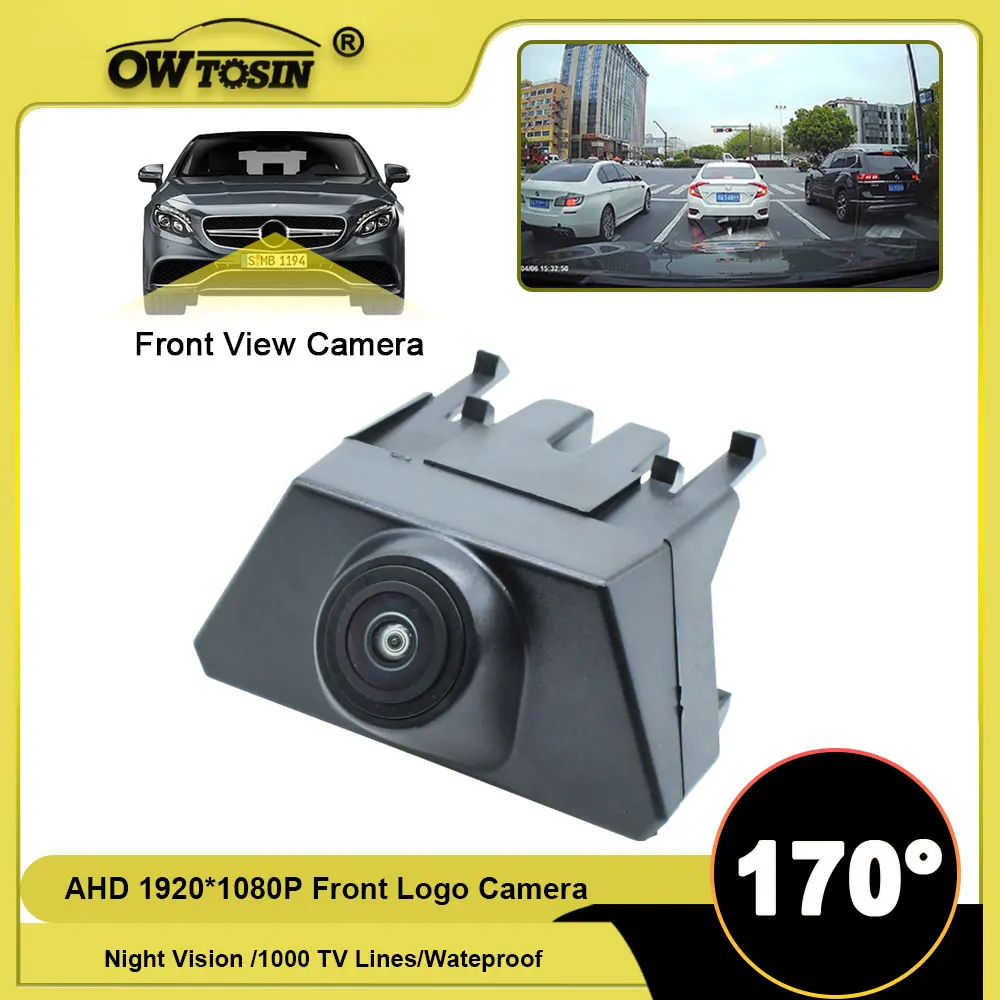 170° AHD 1920*1080P Front Logo View Camera For Toyota Land Cruiser 200 LC200 2012 2013 2014 2015 Vehicle Parking Car Camera