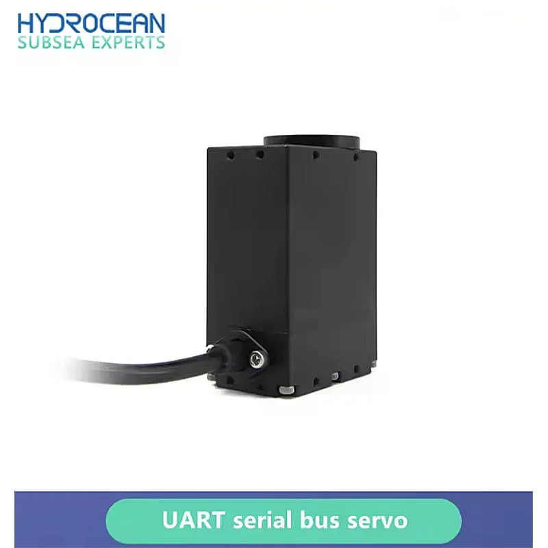 AUS500 underwater 500m 750m UART serial bus servo wheel damping waterproof manipulator ROV manipulator steering gear 25Kg-45kg