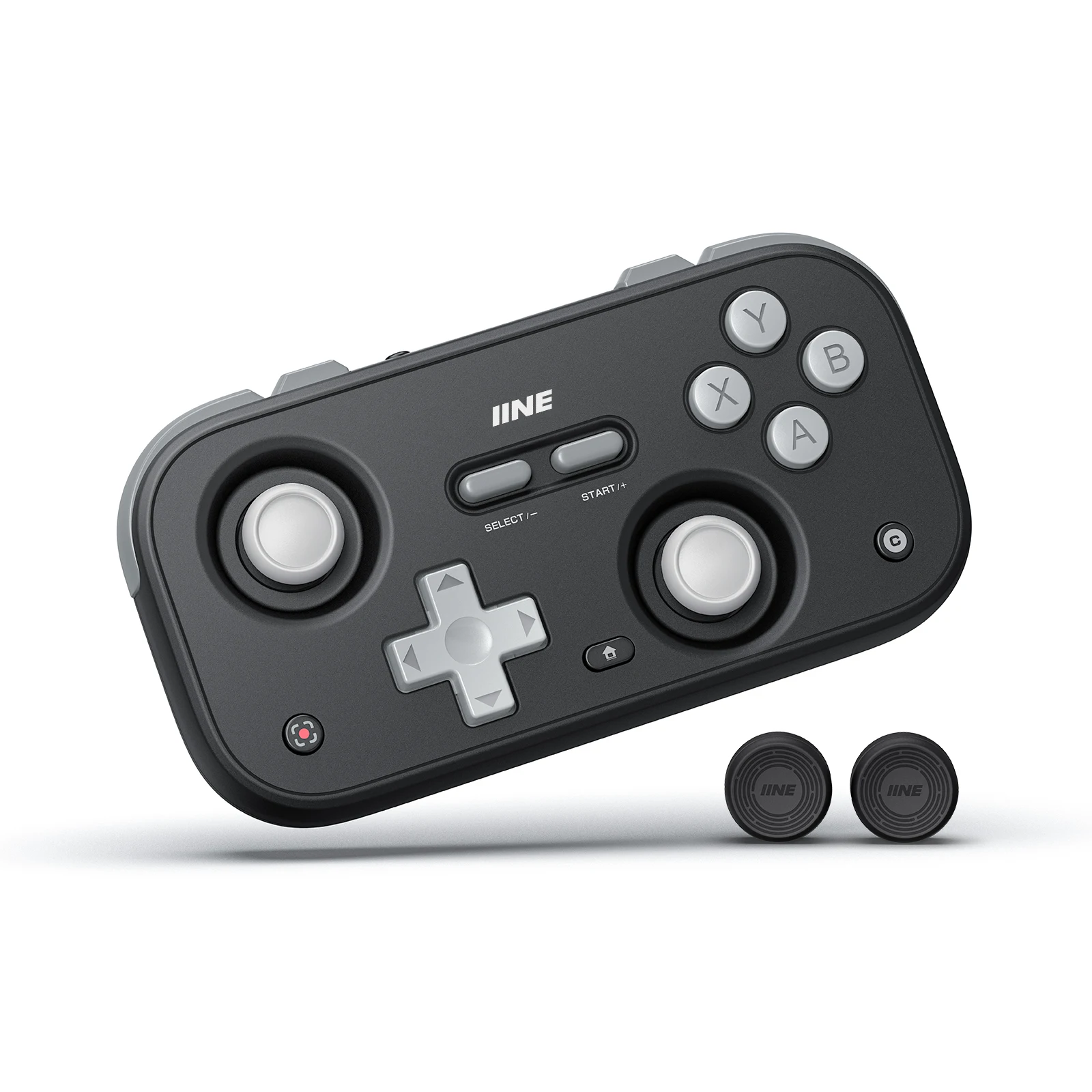 IINE Mini Pocket Retro Game Controller voor Switch2/PC/iOS/Android met Hall Joysticks In hoogte verstelbare Keycaps & Kabel Gamepad - afbeelding 1
