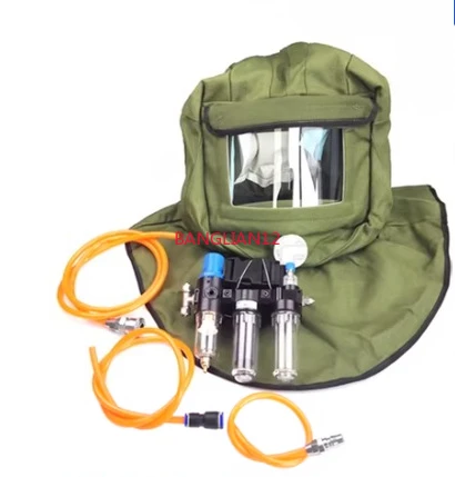 

Air supply mask, range of uses Chemical, sanding, painting. Shawl dust cap