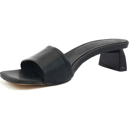 Ilgipark Nieuwe Model 3Cm Hakken Zwarte Elegante Vrouwen Slippers Casual Mode Duurzaam Gift