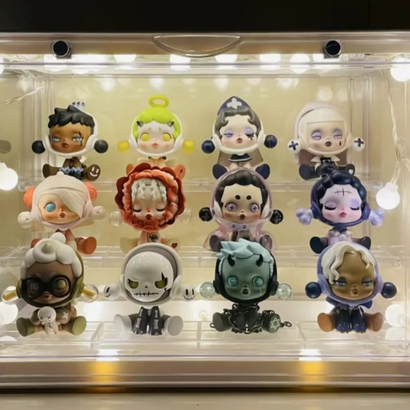 POP MART Skullpanda Ancient Castle Series Blind Box Mystery Box Toys Ornaments Figurines Home Decor Desktop Model Dolls Gift