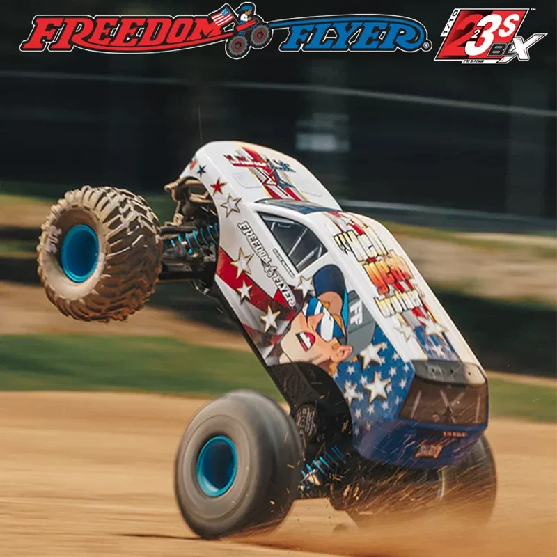 ARRMA FREEDOM FLYER 1/10 Rear Wheel Drive Brushless Rc Car Simulation Remote Control Electric Climbing Off-Road Vehicle Model