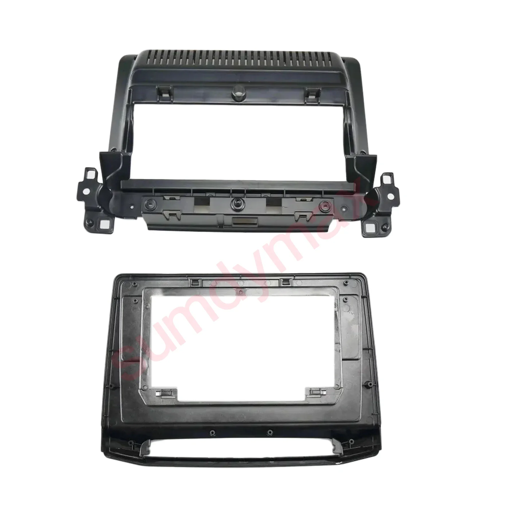 10.1 inch 2din Car Frame Fascia Adapter For  Jeep Compass 2021 2022 2023 car panel Trim Dashboard Panel Kit