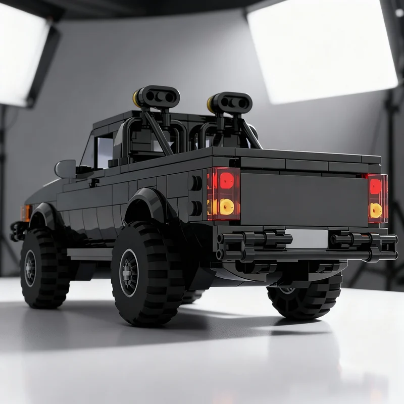 

434pcs MOC MOCturnal BTTF Series Marty McFly S City Champions Model Building Blocks Toys Construction Christmas Gift Idea