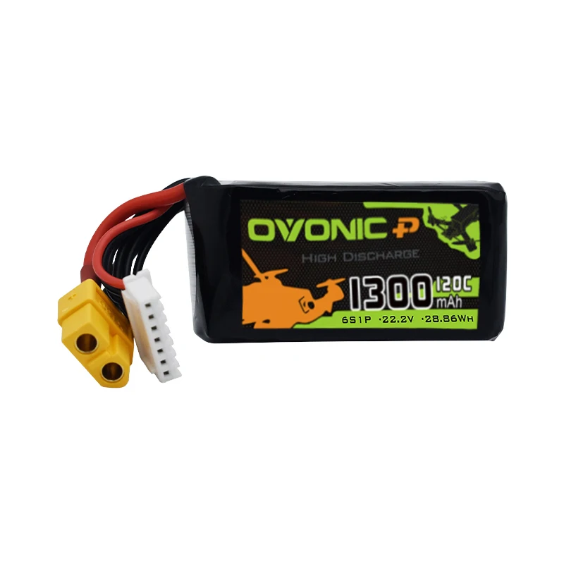 NWE 4S/6S 14.8V/22.2V 1300mAh 100C/120C LiPo Battery For RC Helicopter Quadcopter FPV Racing Drone Parts 14.8V/22.2V Battery