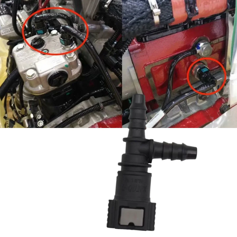 5/16(7.89 mm) SAE 7.89-ID6 Pipe Coupler Quick Release Connector For 5/16 (8mm) ID rubber hose or 1/4 (6.35mm) ID nylon tube