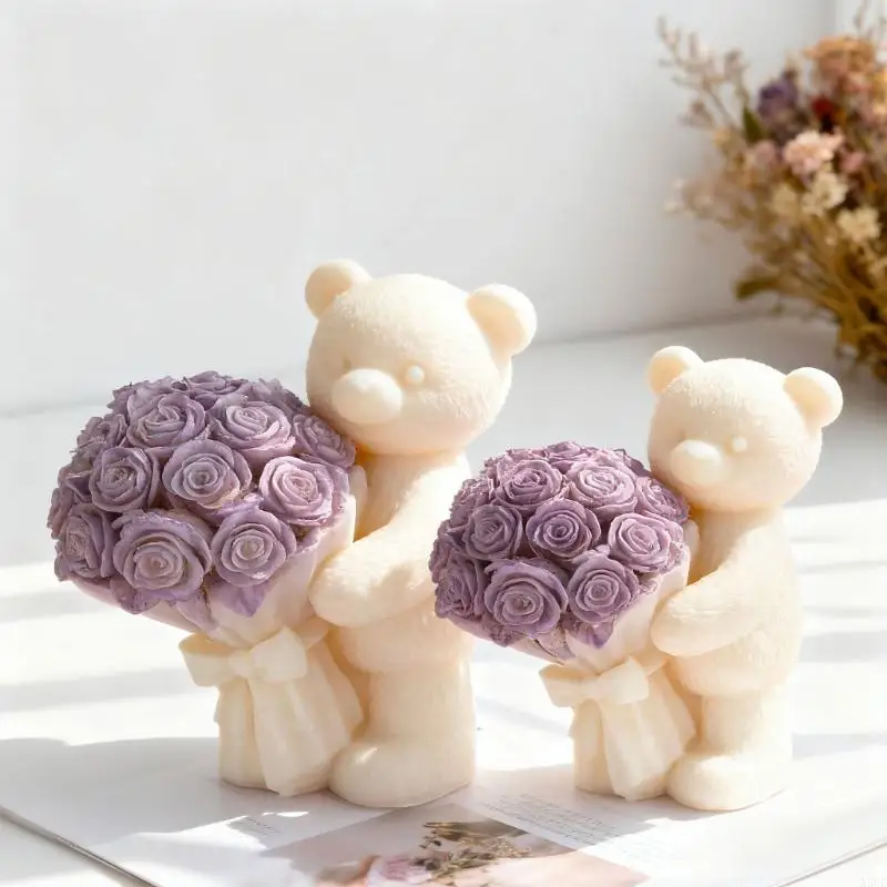 Molds,Aromatherapys Mold for Candle Making Plasters Ornament Mold X3UC