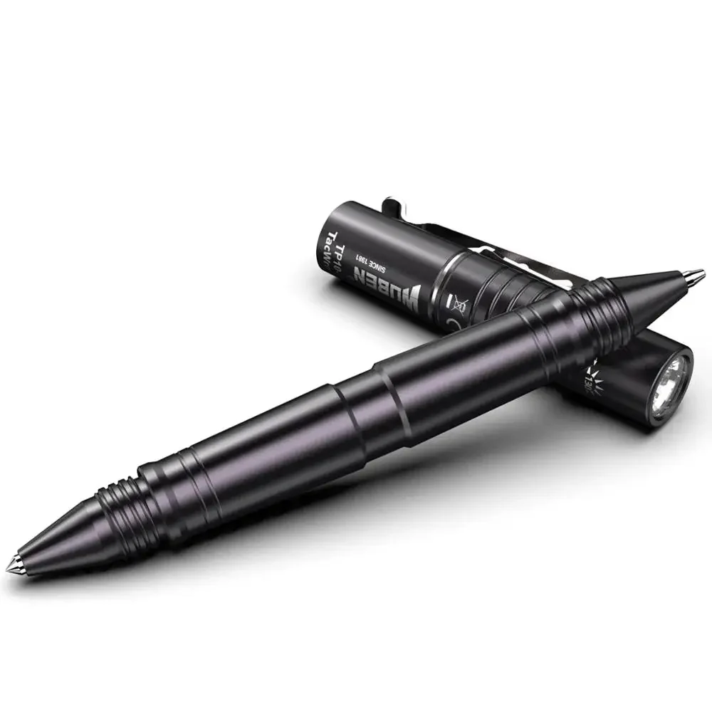 Imagem -03 - Wuben Tactical Pen Light Usb Lanterna Recarregável 130 Lumen Cree Xp-g2 Led para Acampamento ao ar Livre Tp10-g em 1