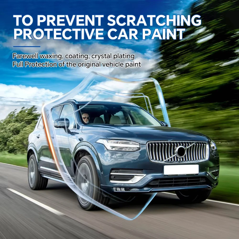 

Защитная пленка из ТПУ 8,5 мил для Volvo XC90 INSCRIPTION T5 T6 B5 B6 2020-2023, предварительно вырезанный комплект PPF, прозрачная, устойчивая к царапинам