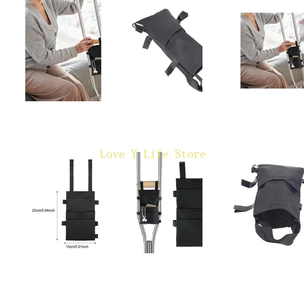 

L74C Эргономичные переноски для тростей с нескользящим ремешком, 80 г, легкий дизайн, органайзеры для тростей для комфортного