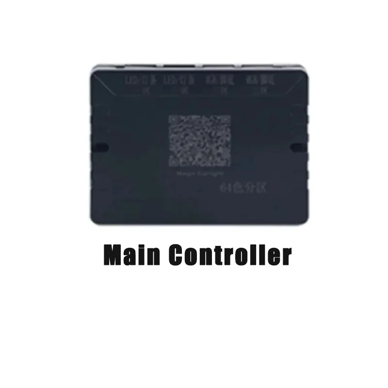 Dual Zone 18/22 in 1 Umgebungslichtteile 64 Farben RGB-Hauptsteuerung Sub-Controller Lautsprecherlichter 35/75/110 cm Lichtstreifen