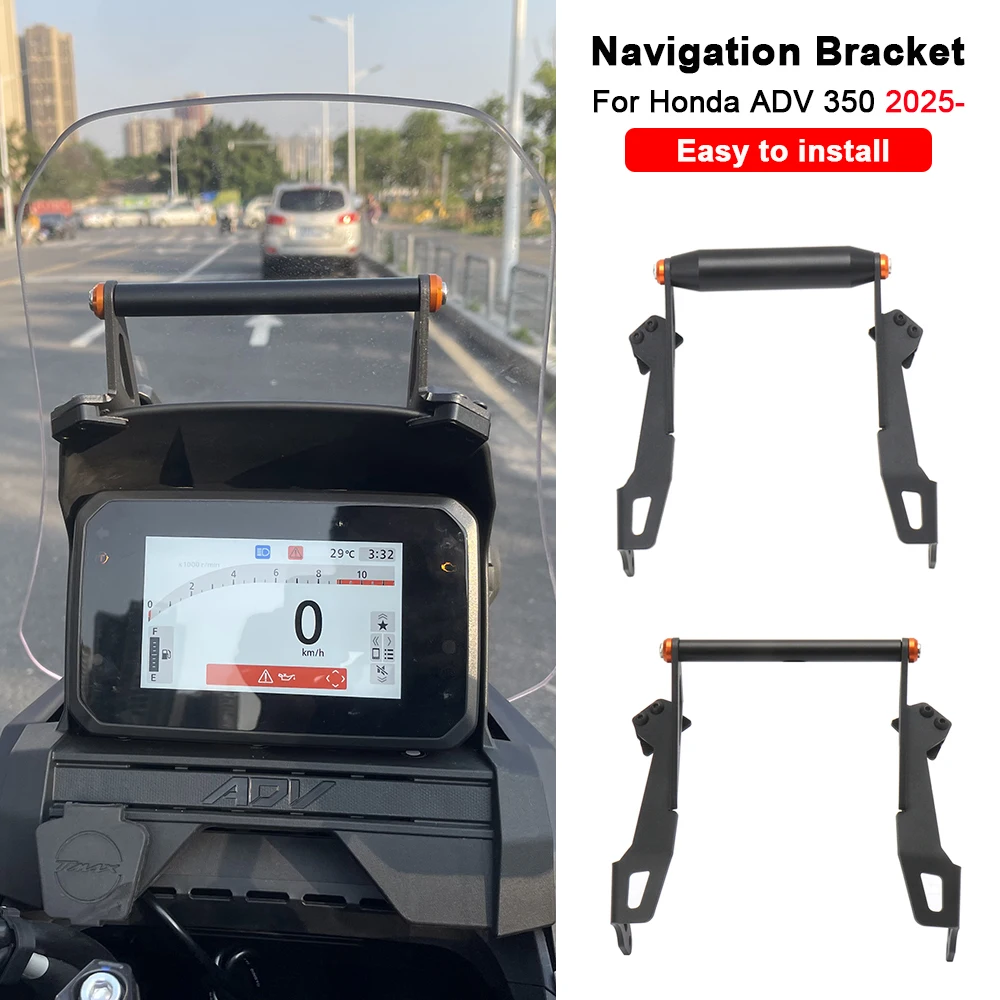 

ADV350 2025 Navigation Bracket Motorcycle Navigator Phone Holder GPS Navigation Holder For Honda ADV350 ADV 350 2025-