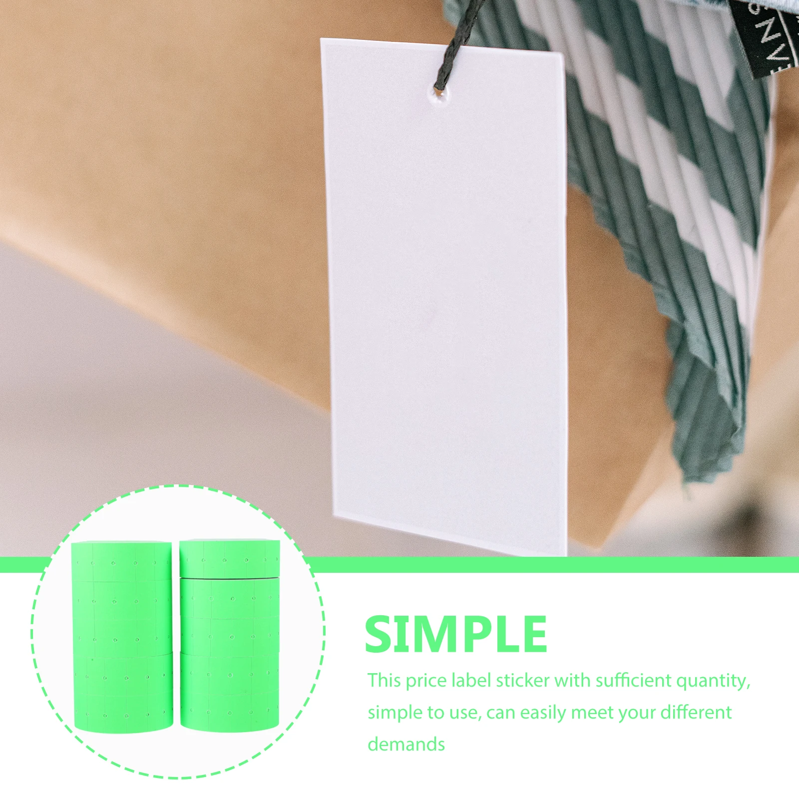 

Price Tag Sticker Label Pricing Stickers Paper Self-adhesive Blank Labels Writable