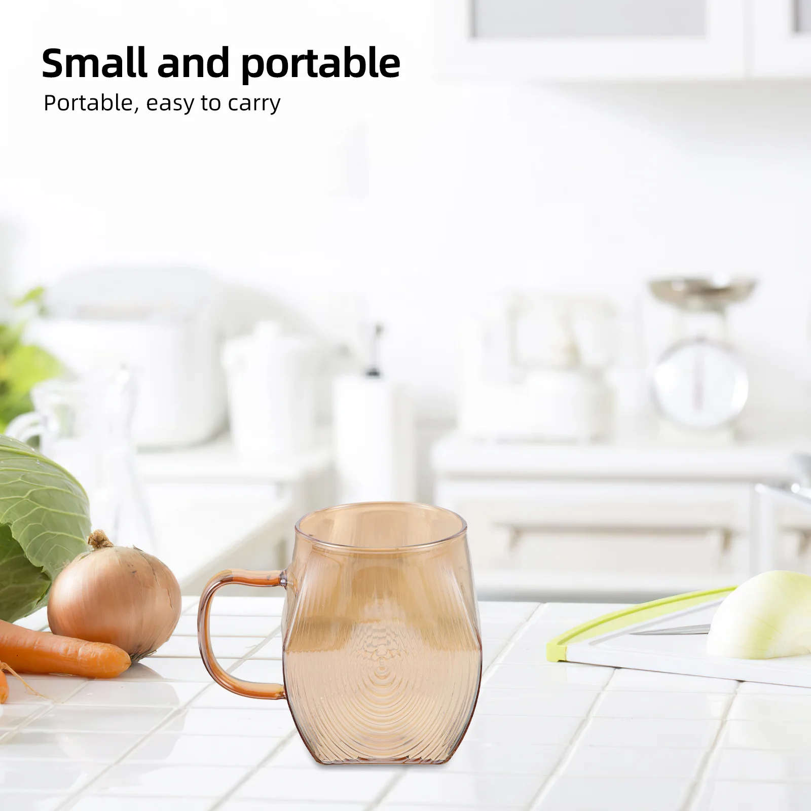 

Heat Resistant Glass Cup Transparent Beverage Mug Clear Espresso Cup Handle Chic Kitchen Accessory Transparent Beverage Mug