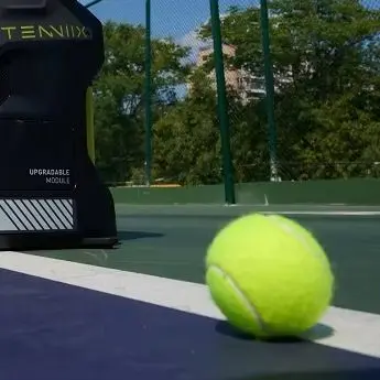 Professional  Tenniix Tennis Ball Machine AI Coach Voice-Control Training Portable Tennis Ball Launch Training Shooting Machine