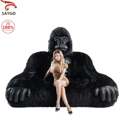 Inflatable King Kong Gorilla Sofa Luxury Cosplay Furniture Inflatable Giant Creativity Bed Living Room Furniture Cosplay Props