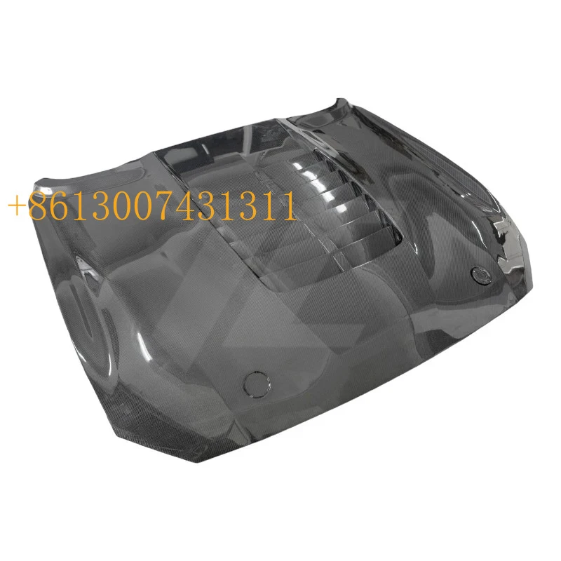 FactoryGT500 Style Carbon Fiber Fibre Front Bonnet Engine Hood   2018-2022