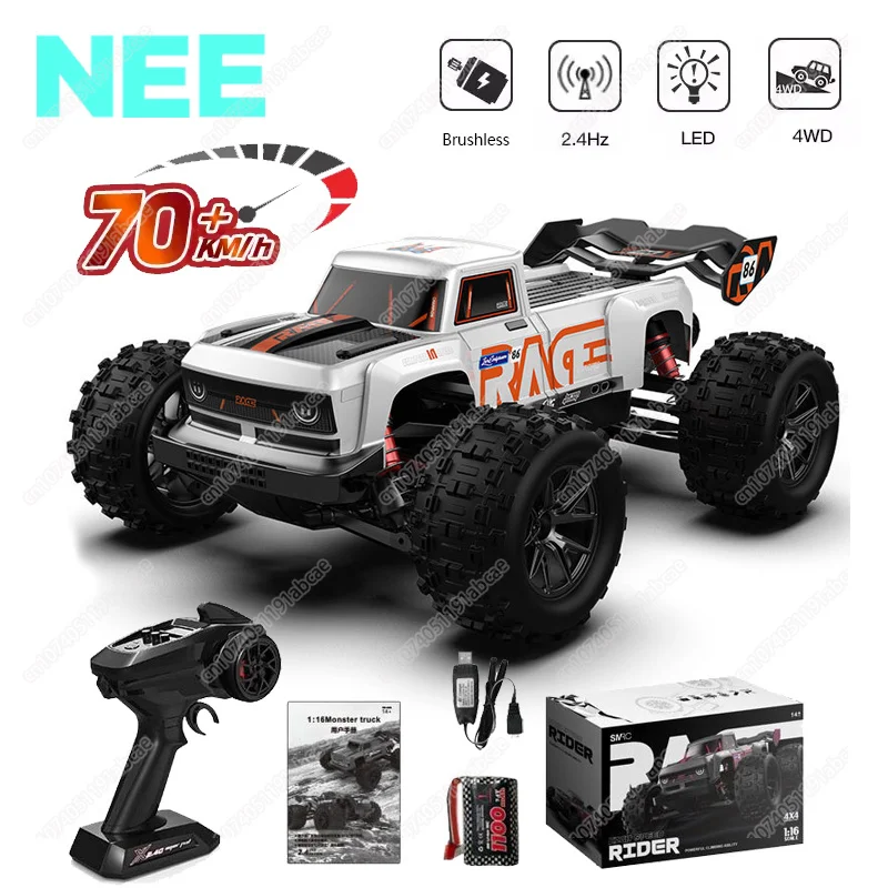

Rc Cars S910 70km/H 1 16 Full-Scale Brushless Four-Wheel Drive Remote Control Car Simulation Model Electric Toys