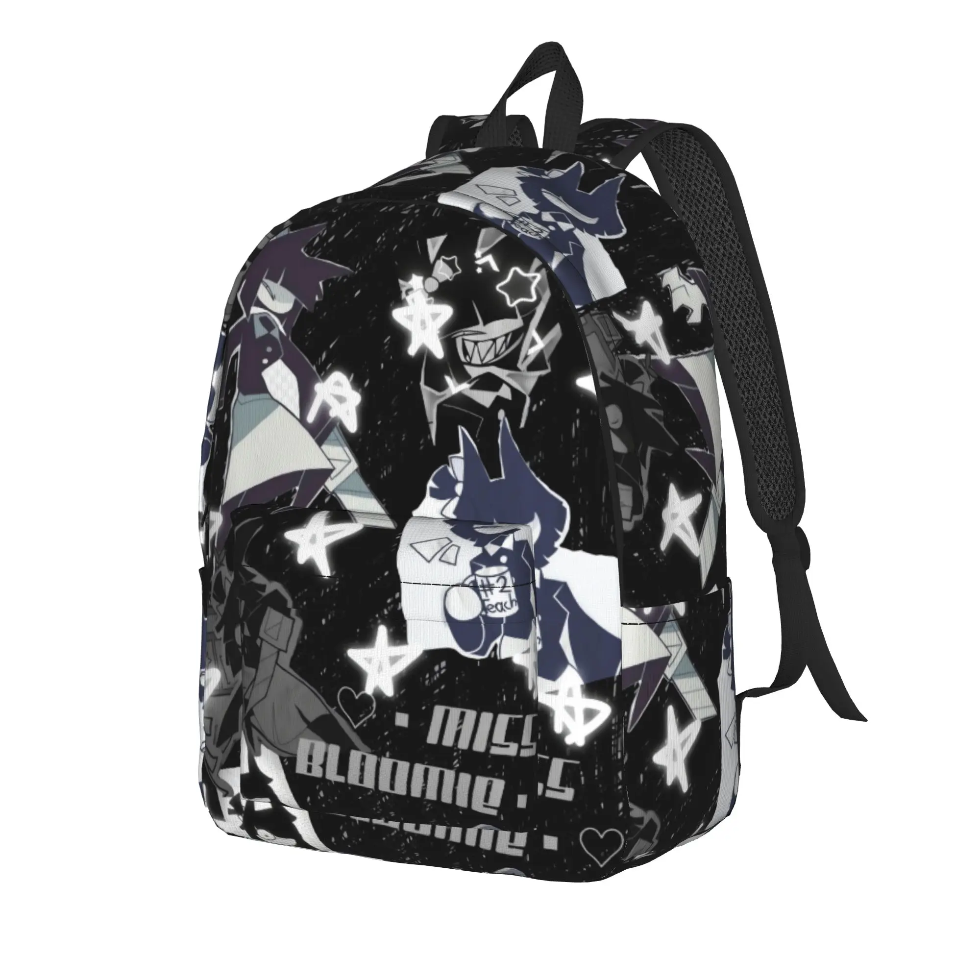 Fundamental Paper Education Backpack  Travel Backpacks Student Unisex Novelty High School Bags Colorful Big Rucksack