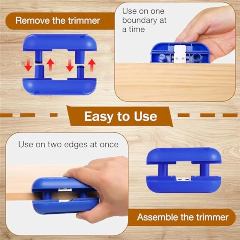 

【Hot Selling】Edge Band Trimmer - Wood Edge Trimming Tool For Woodworking Deburring