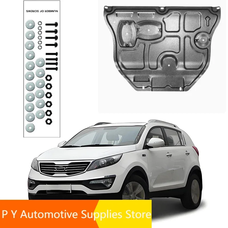 For Kia Sportage R 2015-2020 2019 Engine Base Guard Shield Splash Mud Flap Gear Box Under Fender Cover Board Plate Accessories