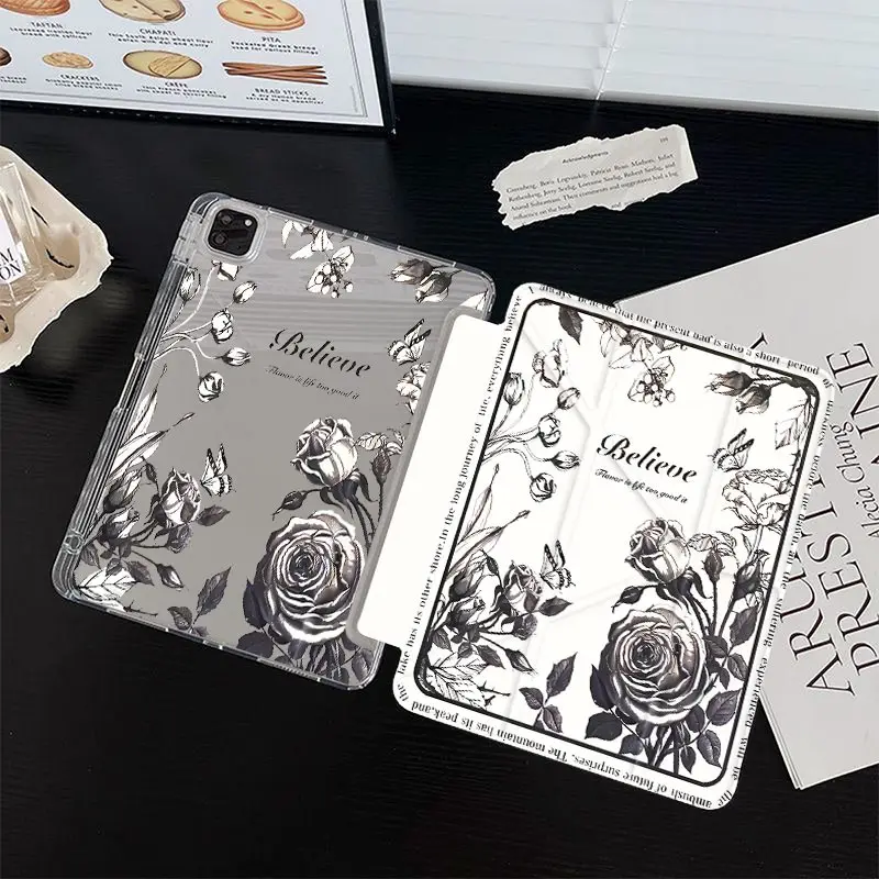 3+Y Multi-Angle Stand Cover for iPad10.2 7/8/9th 4/5 10.9 IPad Mini6 8.3 air3 10.5 Pro 11 2020 iPad A16 2025 11th Air11/13