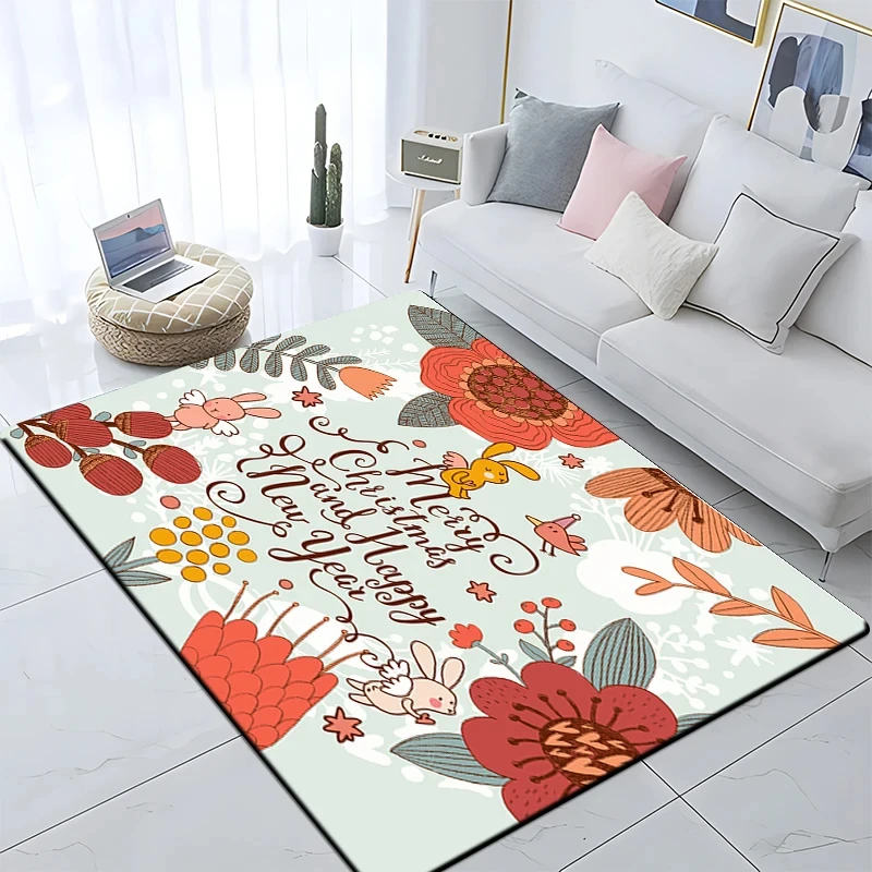 

VIKAMA Cartoon Art Doormat Loop pile material, non-slip thickened carpet Suitable for entryways, living rooms, and bedrooms