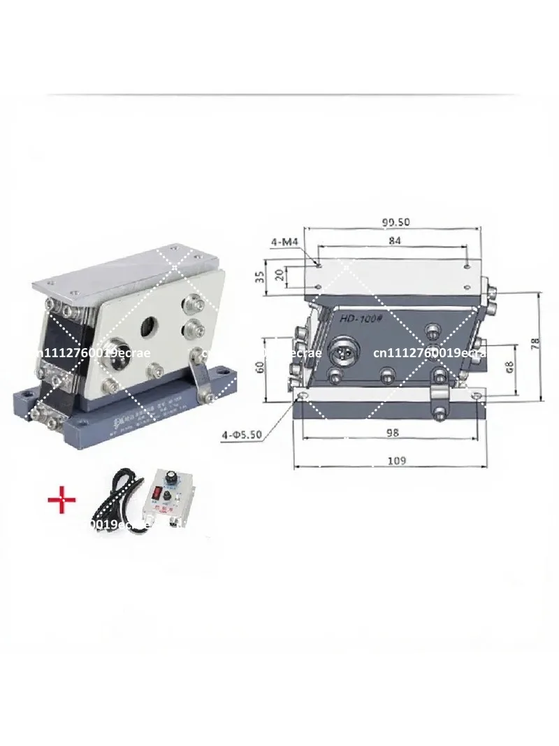 Vibration Plate Feeder 100 Linear 160 Pure Copper 220V Flat Feeding Device