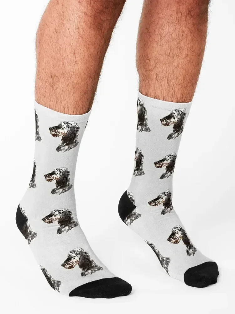 English Setter Calcetines Medias regalos de navidad Medias hombre Hombre Calcetines Mujer