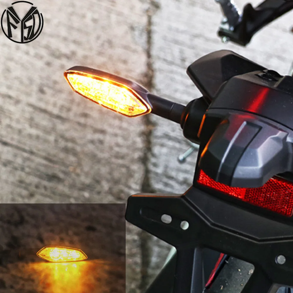 

LED Turn Signal Light For YAMAHA MT07 Tracer 700 XJ6 FZ6 MT09 900 MT10 Motorcycle Accessories Indicator Directional Flasher Lamp