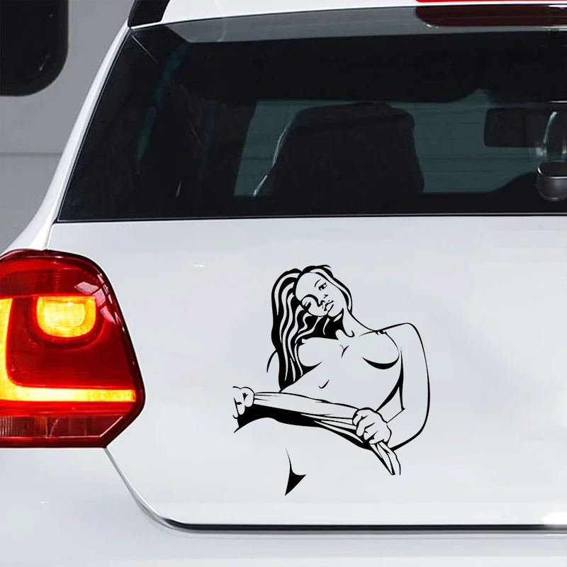 22081# Sexy Woman Stickers Decal Bikini Girl Car Sticker Vinyl Beauty Temptation Body Car Stickers Decals