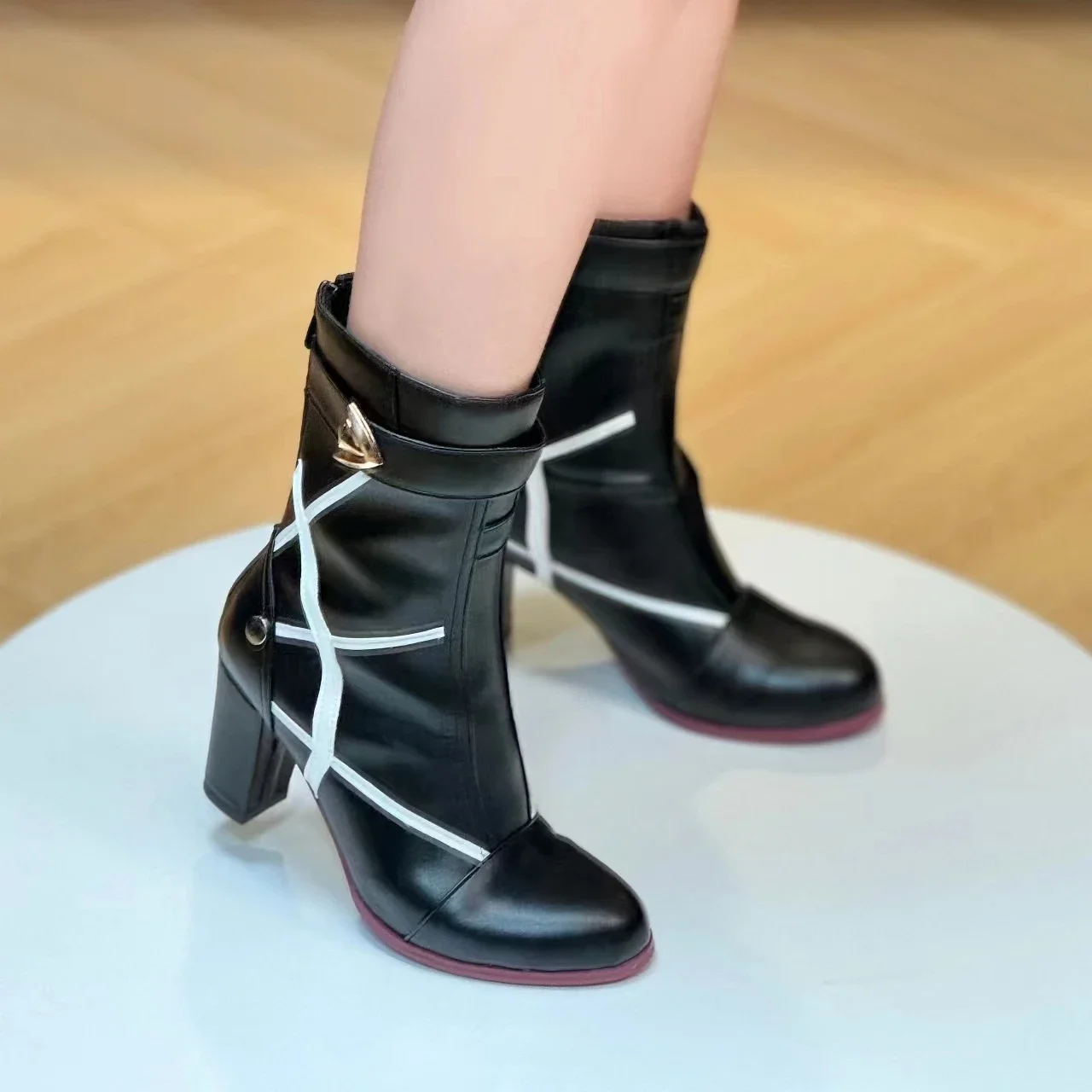 Game Honkai: Star Rail Kafka Cosplay Shoes