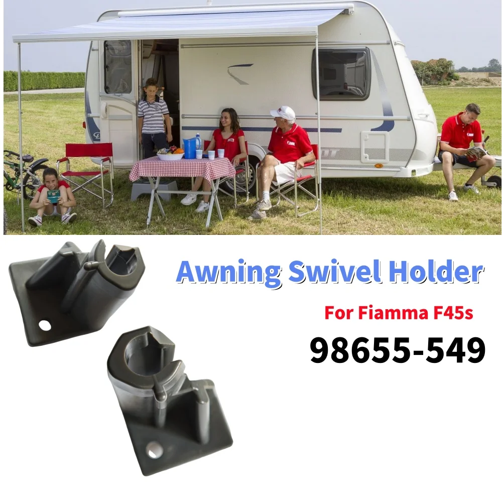 

1Pcs Tent Support Pole Connector Awning Swivel Holder 98655-549 Motorhome Caravan Camper Awning Accessories For Fiamma F45s