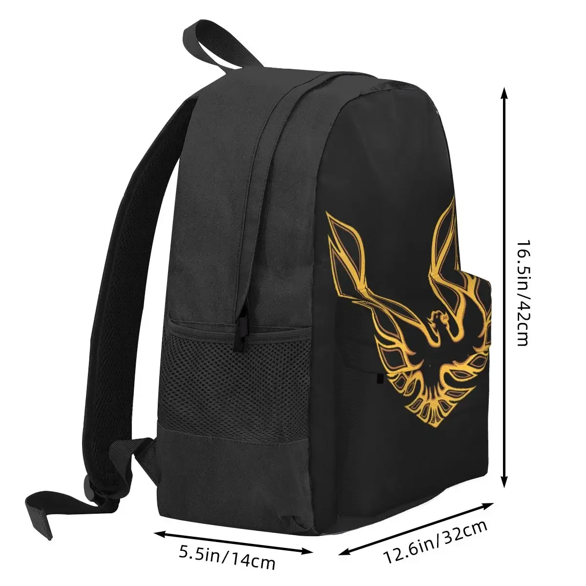 Pontiac Trans Am Firebird Bandit Golden Backpacks Boys Girls Bookbag Children School Bags Rucksack Travel Rucksack Shoulder Bag