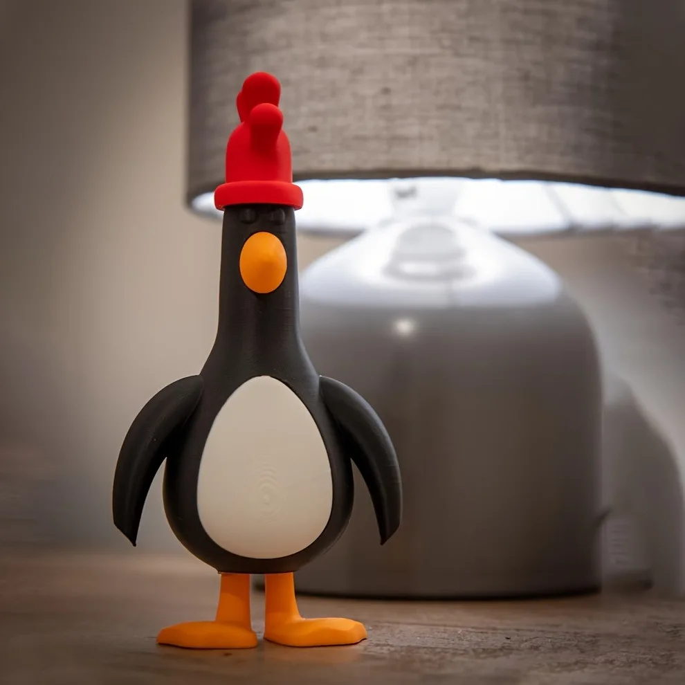 

1 piece of chubby penguin-shaped ornaments for car decoration/bookshelf decoration/Christmas party gifts