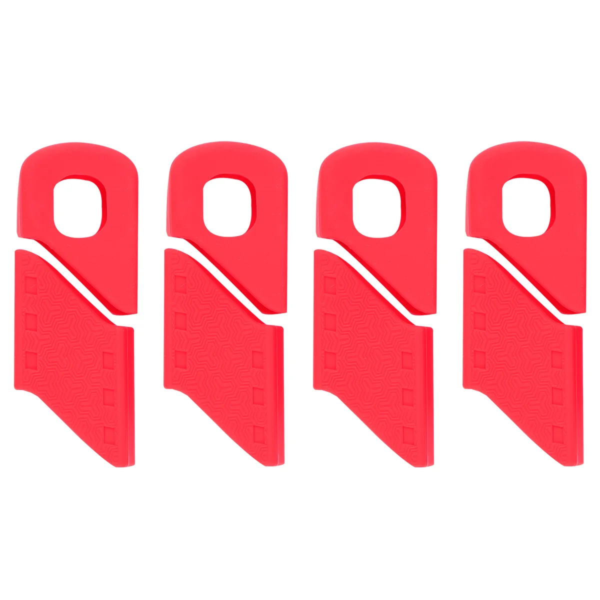 

4 шт., защита кривошипа, силиконовый чехол, прочная звездочка для горного и шоссейного велосипеда, защитный чехол для кривошипа, масло, термостойкий