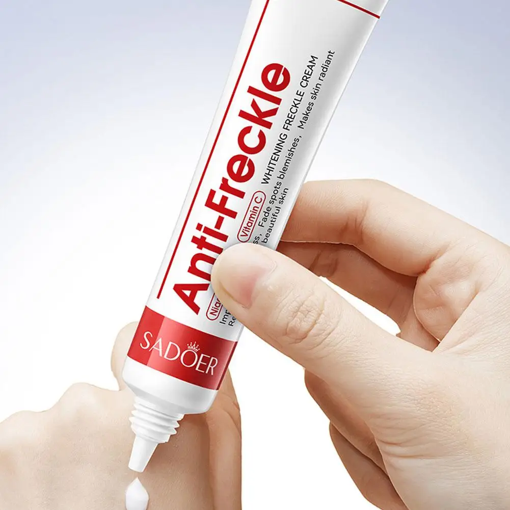 SADOER Whitening Freckle Cream Remove Dark Spots AntiFreckle Face Creams Niacinamide Fade Pigmentation Melasma Brighten SkinCare