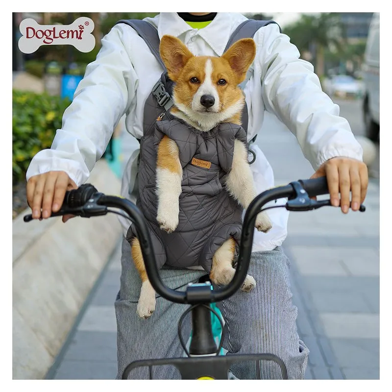 Dog front backpack harness pet carrier travel ,Winter cozy backpack comfort warm carrier for dog