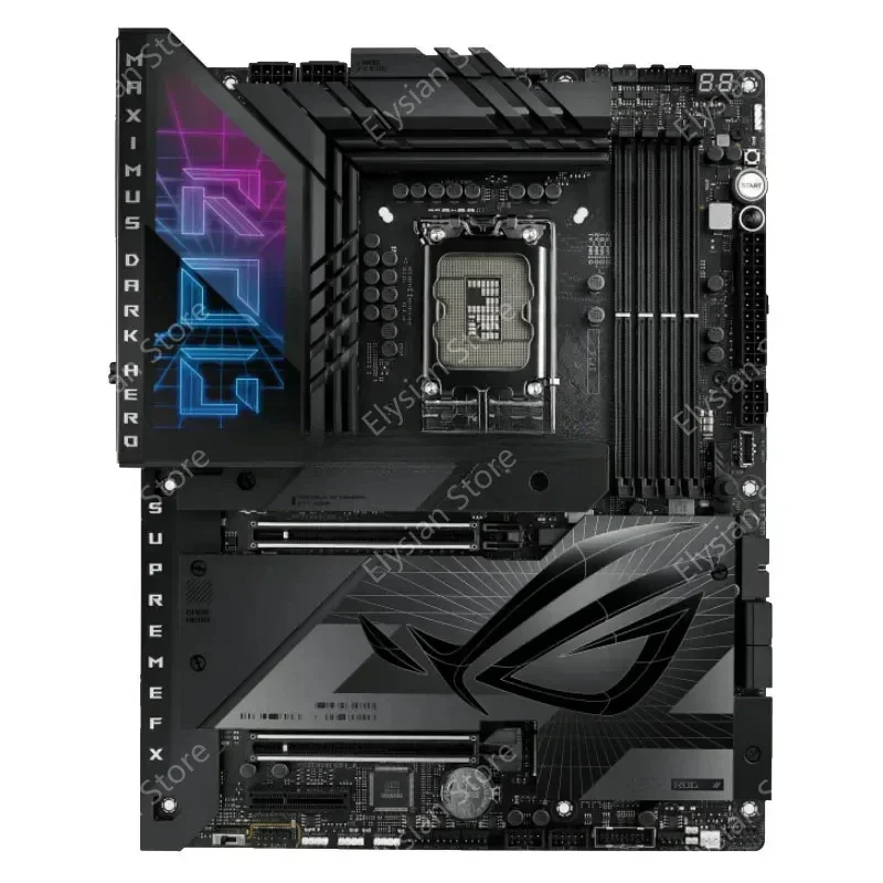 Rog Maximus Z790 Dark Motherboard Ddr5 Supports Cpu 14900K.