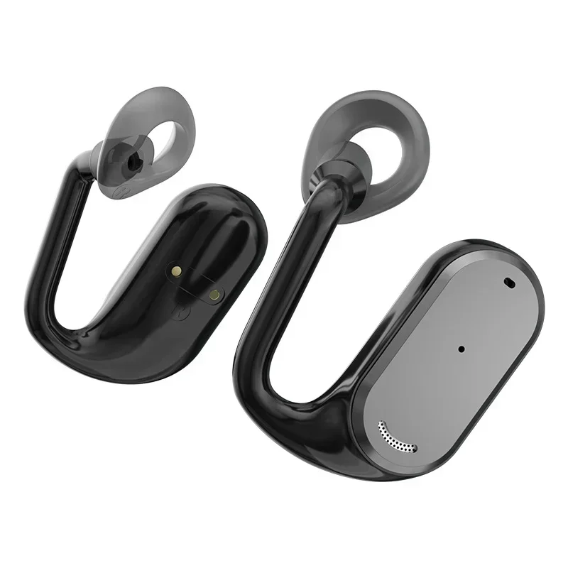 

Open-Ear True Wireless Bluetooth Headphones with Mic,Sport Earbuds with Earhooks,36HRS Playtime,Compatible with iPhone & Android