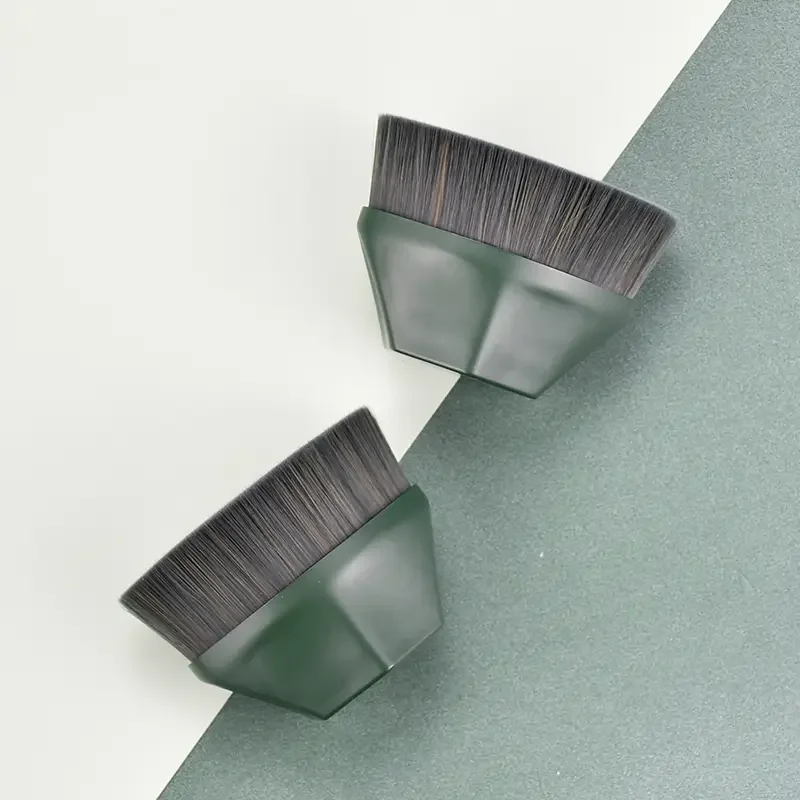 Flat Top Kabuki Hexagon Foundation Makeup Brush Face Blush