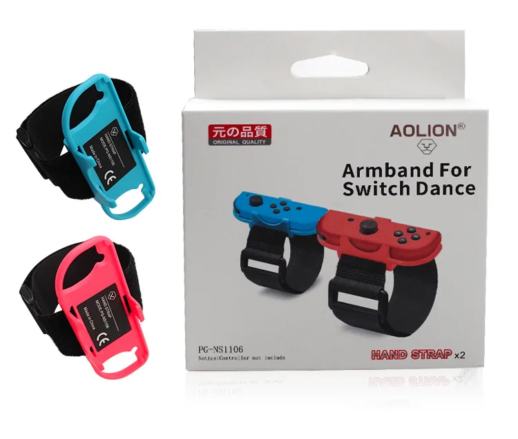 مرنة قابلة للتعديل للتحكم في التبديل ، شارة Joy-Con ، عصابة المعصم ، إكسسوارات لحزام Joy-Con ،