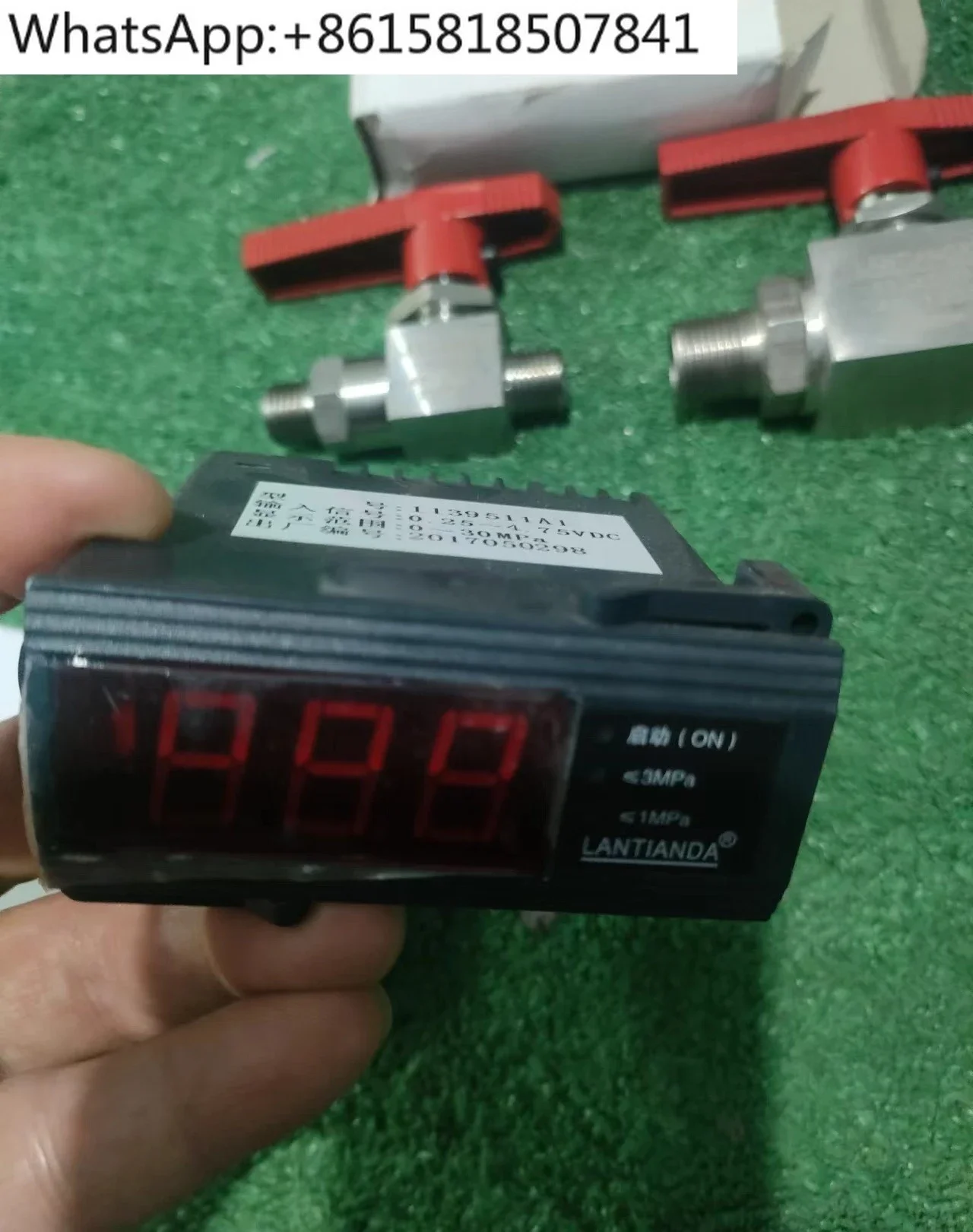 

Natural gas bus gas volume display CNG truck display globe valve display
