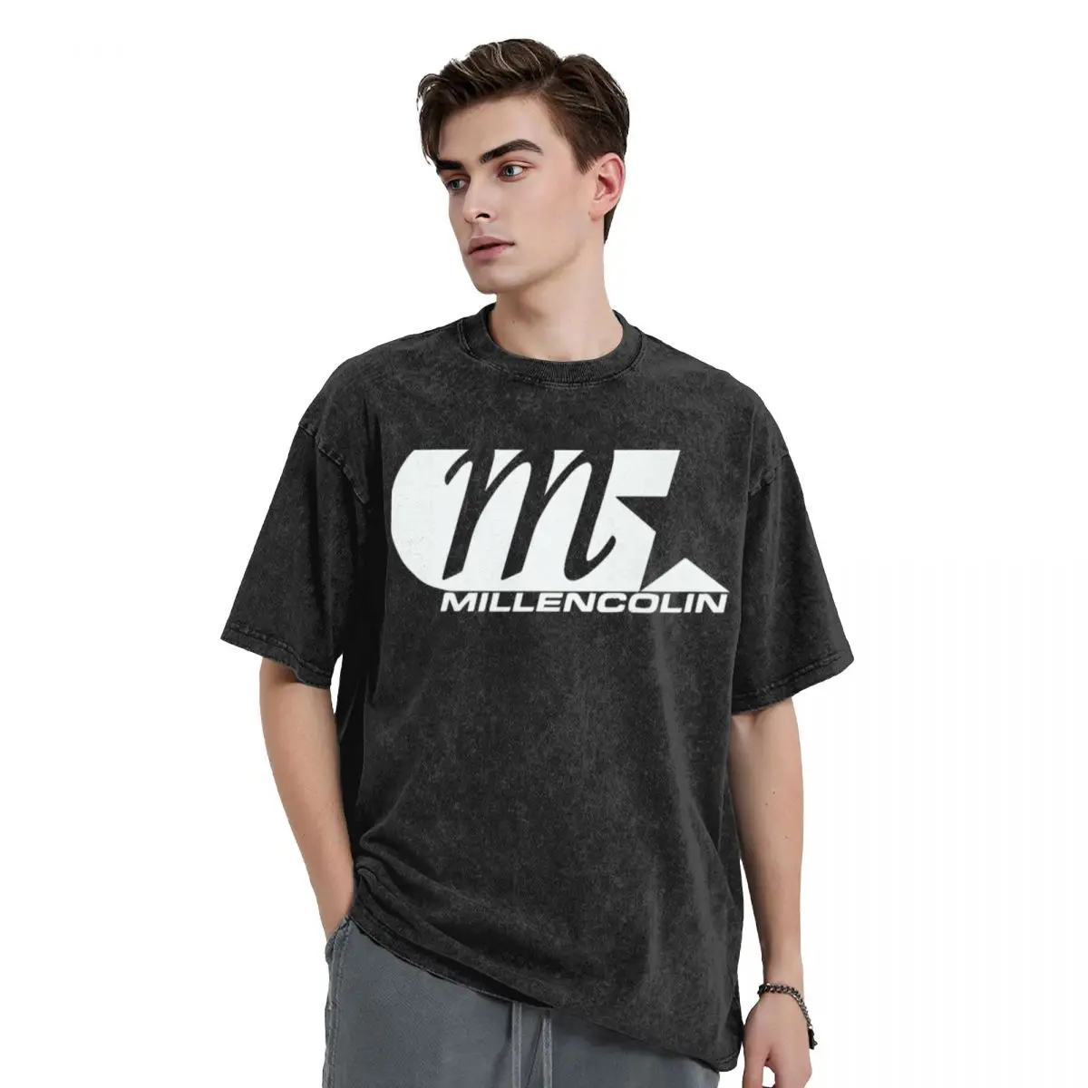 

Best Swedish punk rock Music T-Shirt rapper graphic tees man clothes cute tops Men's t-shirts