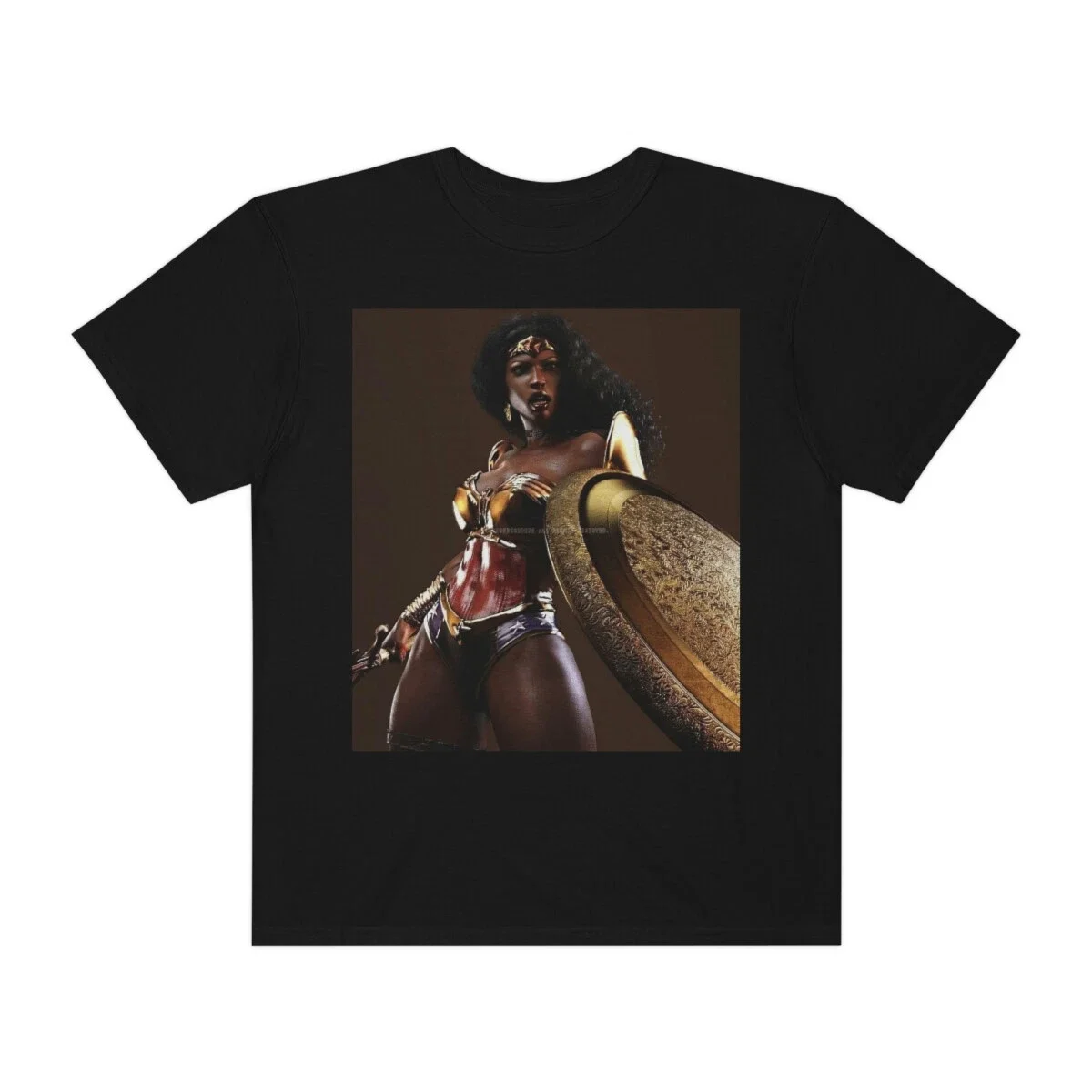 

Super Hero Print Summer Luxury Brand Pure Cotton Men's and Women's T-shirt Short Sleeve Street Fashion Trend Clothing