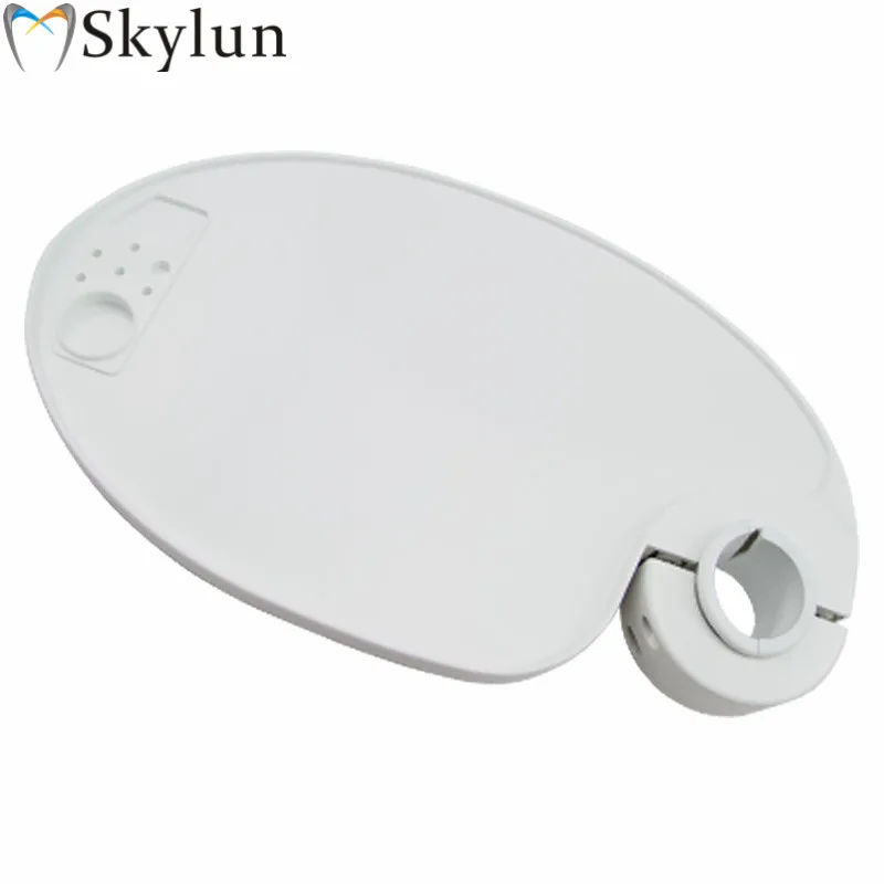 SKYLUN 1 PC Dental Tray dental instrument tray Scaler Tray placed additional units chair lamp post pallet tool tray SL1301