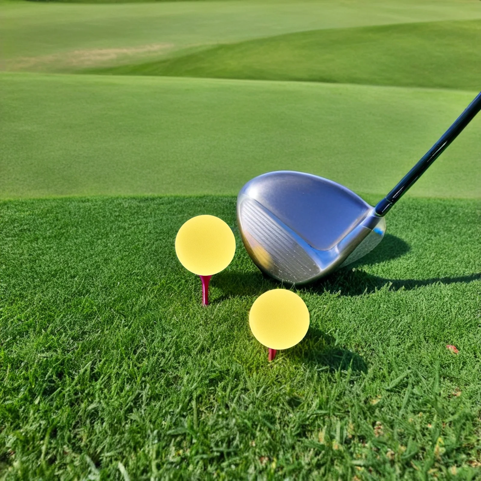 

10pcs Eva Foam Golf Practice Lightweight Soft Colored Training Balls For Indoor Outdoor Beginner Use